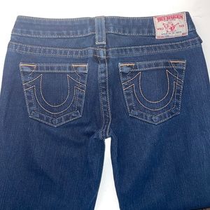 True Religion Jeans - Jenny Curvy Skinny Jean w/Zipper on the side leg